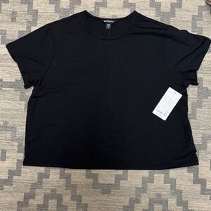 Athleta Black Short Sleeve Tee